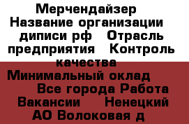 Мерчендайзер › Название организации ­ диписи.рф › Отрасль предприятия ­ Контроль качества › Минимальный оклад ­ 20 000 - Все города Работа » Вакансии   . Ненецкий АО,Волоковая д.